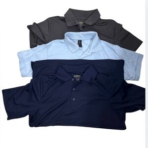 NEW! 3Pcs Ladies Core Polo Small